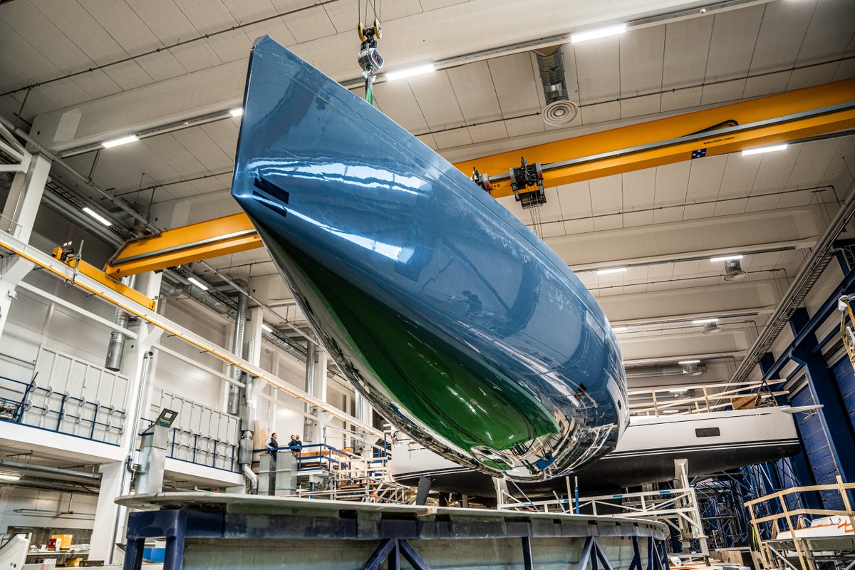 Nautorswan's tweet photo. #ClubSwan43-001 Demoulding: The Adventure Begins.
Stay tuned for exclusive insights into the ClubSwan 43βs construction journey, leading up to its launch in Summer 2024.
#NautorSwan #ClubSwan43 #ClubSwanRacing #SwanRating https://t.co/ijTs4FrYKa