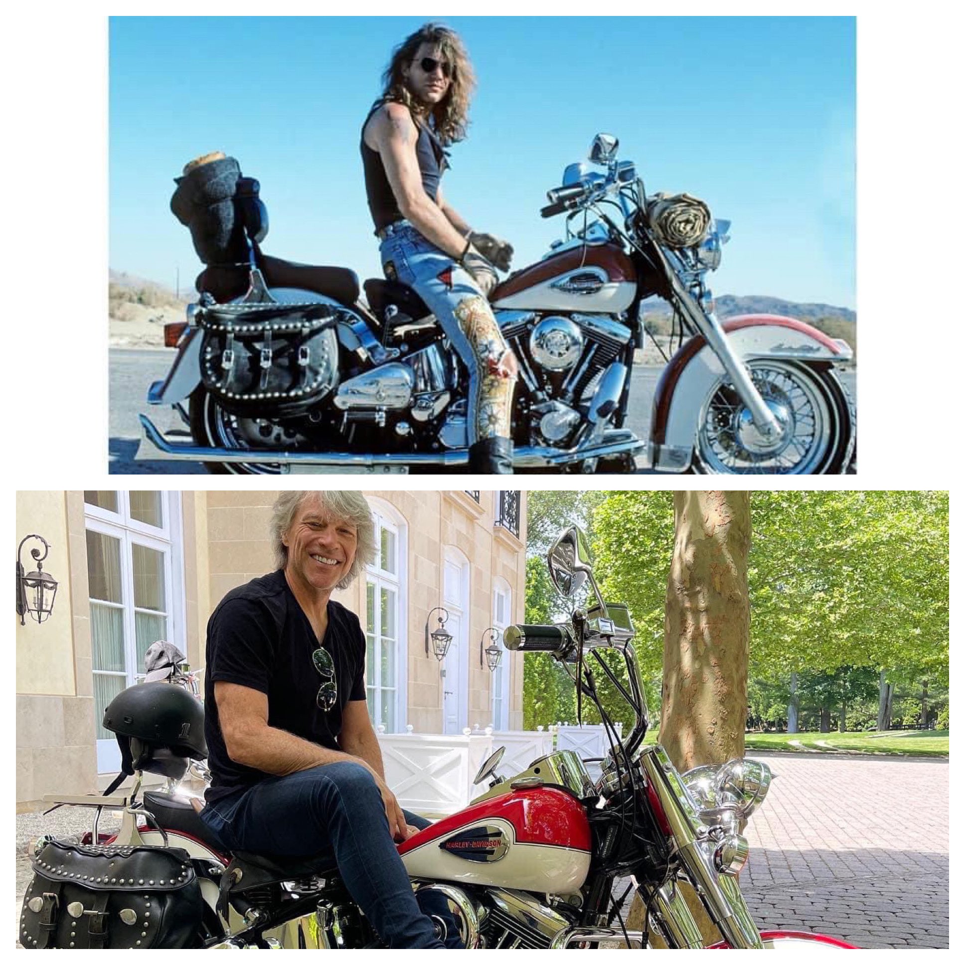 Jerry Braden on X: "Jon Bon Jovi's classic Harley Davidson Motorcycle will be making its way to be an exhibit at Cleveland's Rock N Roll Hall of Fame! This motorcycle was also