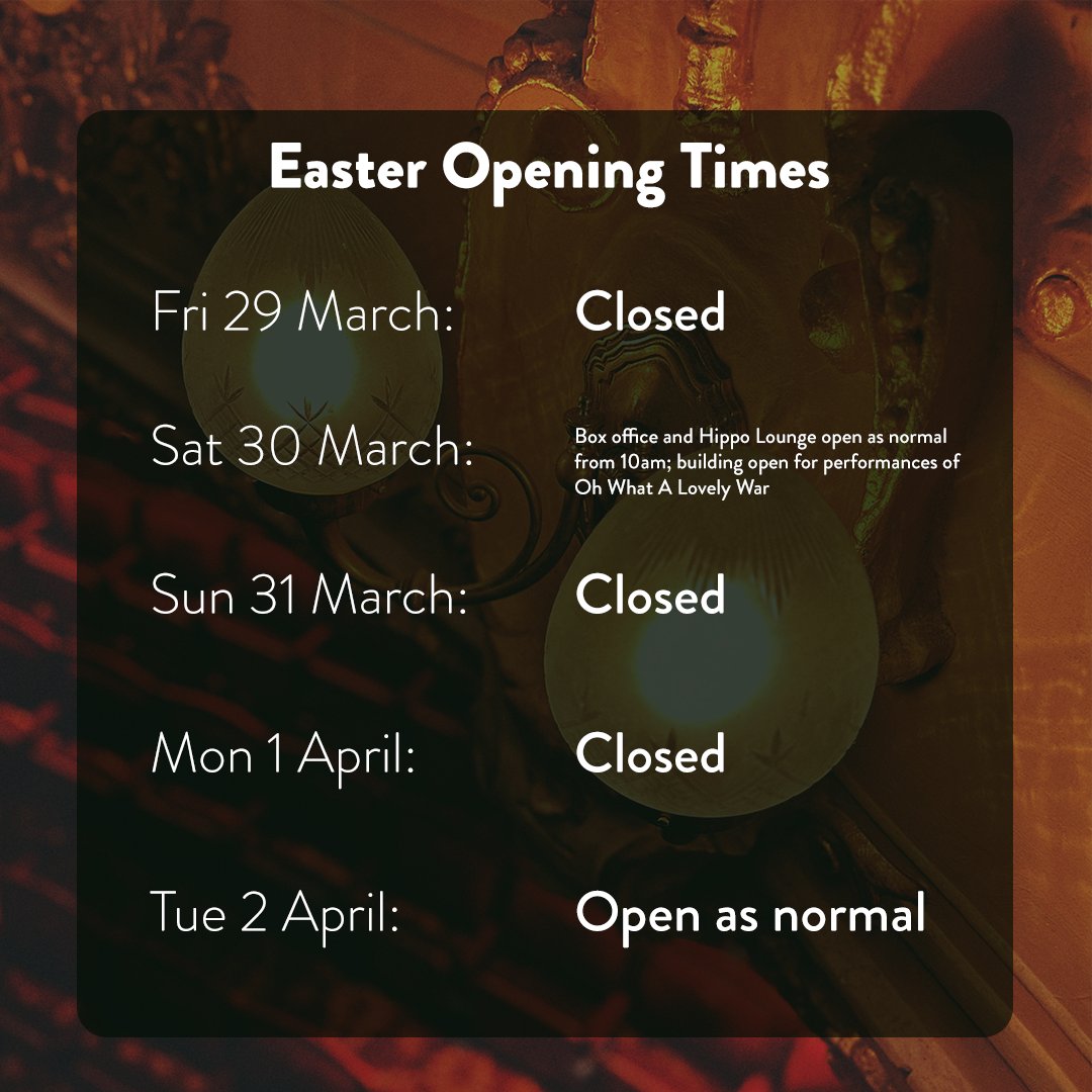 🐣 Take a look at our Easter opening times below 👇