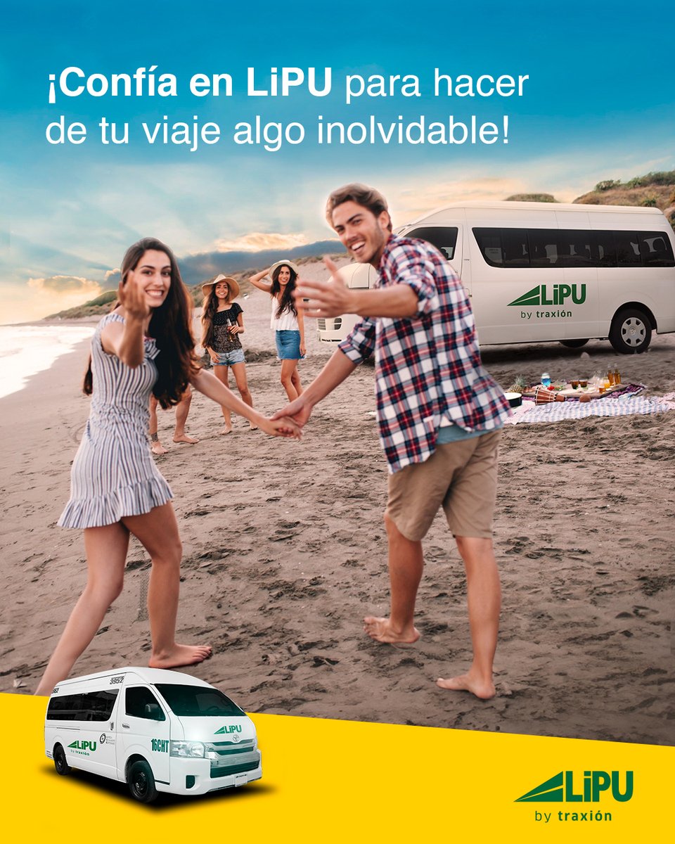 ¿Listo para nuevas aventuras esta Semana Santa? Escápate con amigos y reserva tu traslado en LiPU. Con más de 35 millones de km recorridos, ¡somos tu mejor opción! Reserva en tu traslado y vive momentos únicos.#LiPUSemanaSanta #ViajeSeguro #EscápateConLiPU
