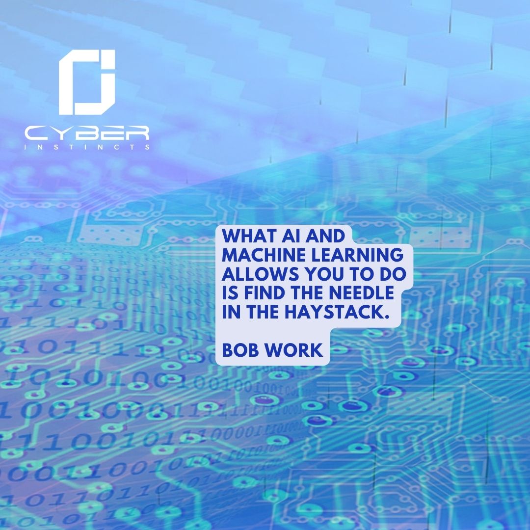 CyberInstincts1's tweet photo. What AI and machine learning allows you to do is find the needle in the haystack.
Bob Work
#MachineLearning #Productivity #BobWork #Cybersecurity #AI #SupplyChainManagement #Consultants #Gothenburg #Sweden #SoftwareDevelopers #Testers #Tech #Innovation #DigitalTransformation https://t.co/1jMyeQH7bZ