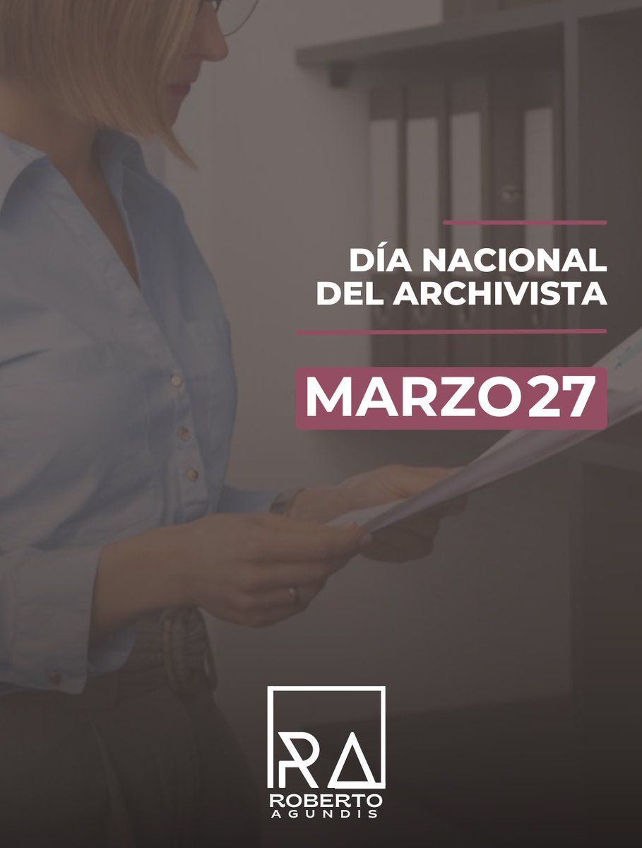 AgundisYerena's tweet photo. Mi total reconocimiento a quienes desempeñan esta labor, gracias por preservar la memoria histórica de nuestro país y resguardar la huella de nuestras atribuciones diarias. https://t.co/du7MCeBmWk