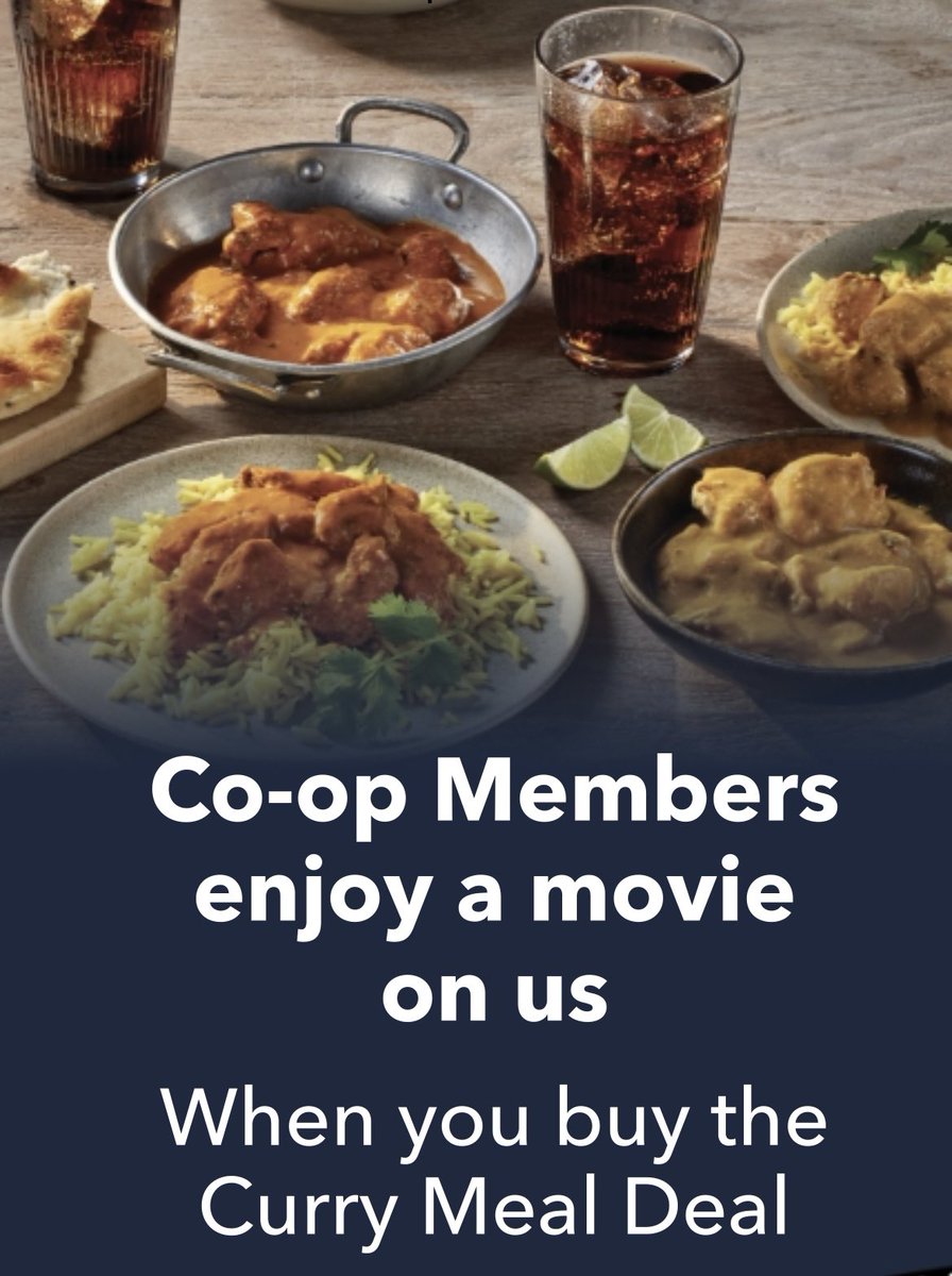 Daniel McKenzie (@daniel_mck) on Twitter photo Fantastic deal in <a href="/coopuk/">Co-op</a> Cambusbarron just now. 2 Curries, 2 sides and a drink for just £9 for members and what’s more when you buy, get a free movie on us worth £4.99 from <a href="/primevideouk/">Prime Video UK & IE</a>. Amazing for the Bank Holiday Big Night In. <a href="/peterpalm18/">Peter Palmer</a> <a href="/andybDGM/">Andy Baird</a> <a href="/HollyParkerCoop/">Holly Parker</a> Fantastic deal in <a href="/coopuk/">Co-op</a> Cambusbarron just now. 2 Curries, 2 sides and a drink for just £9 for members and what’s more when you buy, get a free movie on us worth £4.99 from <a href="/primevideouk/">Prime Video UK & IE</a>. Amazing for the Bank Holiday Big Night In. <a href="/peterpalm18/">Peter Palmer</a> <a href="/andybDGM/">Andy Baird</a> <a href="/HollyParkerCoop/">Holly Parker</a>