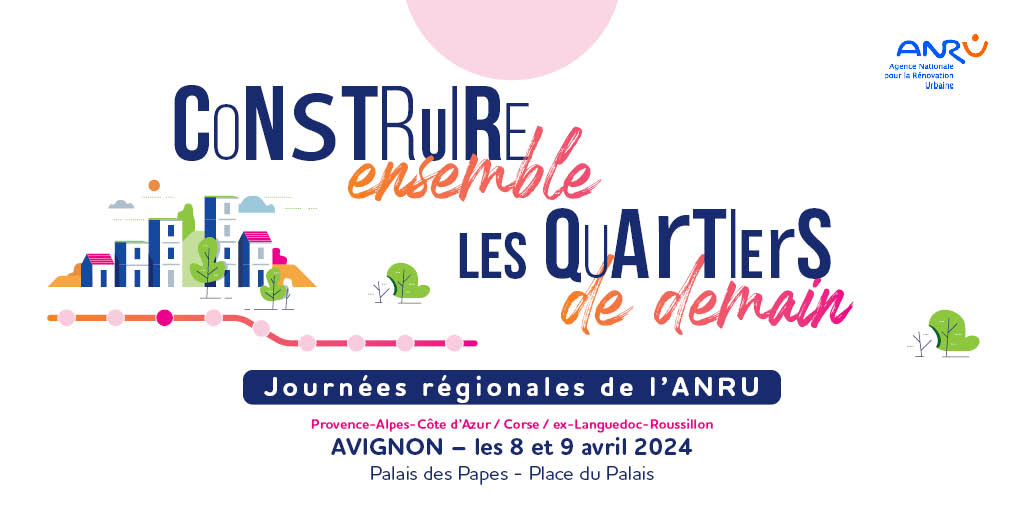 Acteurs du renouvellement urbain de #PACA, #Corse & #LanguedocRoussillon, rendez-vous les 8 et 9 avril 2024 à #Avignon pour la 5ème étape des Journées régionales de l'ANRU ! Je m'inscris✍️…nees1708006759639.site.digitevent.com/fr/