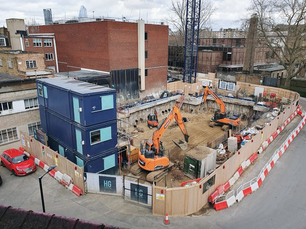 Our recent site visit to Avonmouth street, revealed the progress made by HG Construction on the forming of the basement. Above this will be a 16-storey building, set to accommodate 226 purpose-built student residential rooms for Tribe. 
#aca #acastudios #SiteVisit #Construction