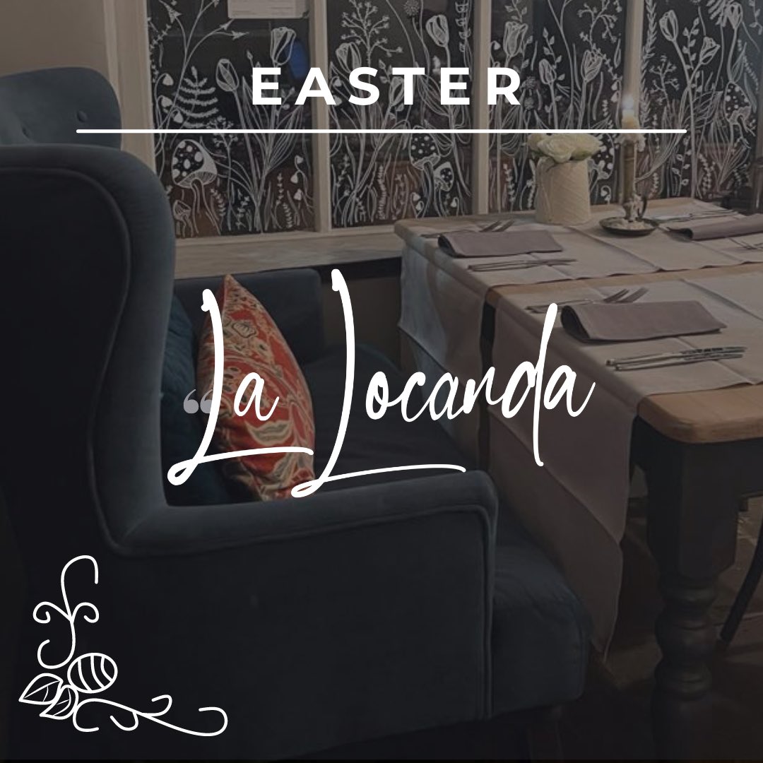 LaLocandaCinzia's tweet photo. La Locanda looks forward to welcoming everyone this Easter. 
And more good news? …there is still some availability! On Easter Sunday (all day) &amp; Easter Monday 5-9pm
Book online or call us on 01200 445303

#easterweekend #eastersunday #easterholidays #easterfeast #italianeaster https://t.co/hxwxS94FIj