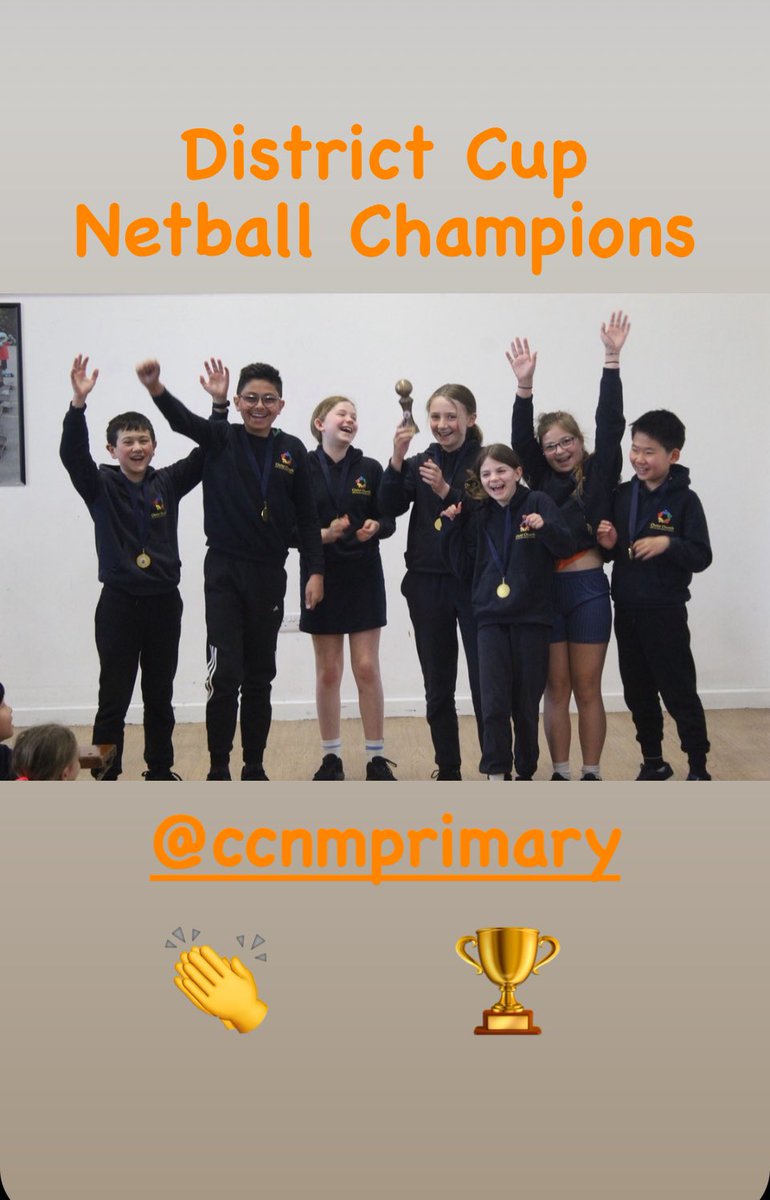 Congratulations to our 2024 District Cup Netball Champions Christ Church New Malden primary who beat St Agatha’s primary 15-7 in the final. Well done everyone for a great competition this year 🏐👏