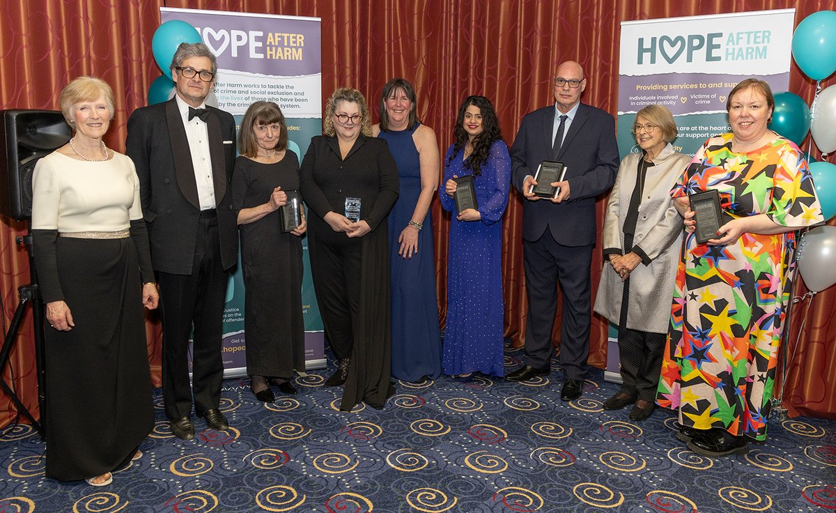 🏆💫 On Fri 22nd March, we hosted our second Thames Valley Criminal Justice Charity Awards! We are proud to share the winners and the stories behind their nominations in our latest news story 👇hopeafterharm.org.uk/other-news/hop…