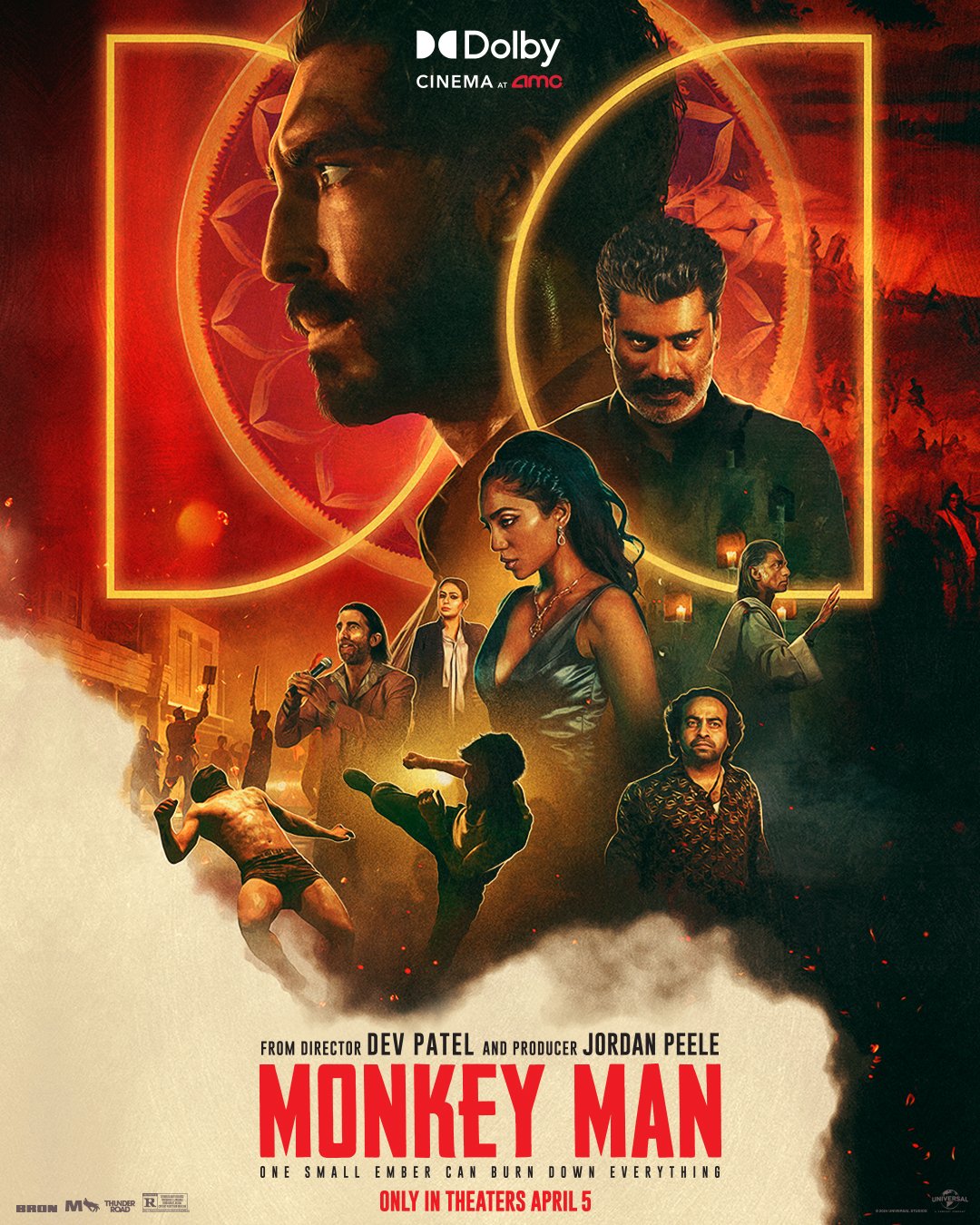 Monkey Man Dolby Cinema poster