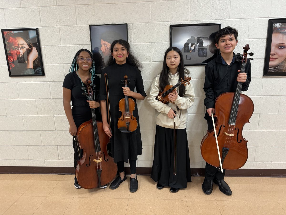 BASISAhwatukee's tweet photo. 🎻Congratulations to 7th and 8th grade strings students that made it into the state audition-only orchestra and played with other accomplished strings students from around the state on Saturday, March 23.

Torri R
Harshitha R
Athena Z
Drostan B https://t.co/CIRSfdXwXC