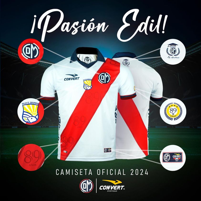 ¡Está lista para iluminar las canchas de inmensa pasión! Esta es la piel 2024 de nuestro Muni. Adquiere tus camisetas en la tienda @convert_peru 📍Av. Abancay 318 Centro de Lima. O envía un mensaje al WhatsApp 📲947293875 - 976388756 📦envíos a nivel nacional.