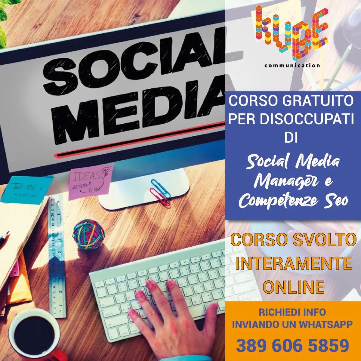 SimonaBellone's tweet photo. 💡Finito corso Social Media Manager con competenze Seo 
200 ore dal 05/02/24 al 27/03/2024
Ente promotrice #Adecco Italia s.p.a.
Ente attuatore #AdeccoFormazione Padova_NEW
Ente finanziatore #FormaTemp 
Ente organizzatore #KubeCommunication 

#SocialMediaManager #Seo #Marketing https://t.co/iuRURHYPBr