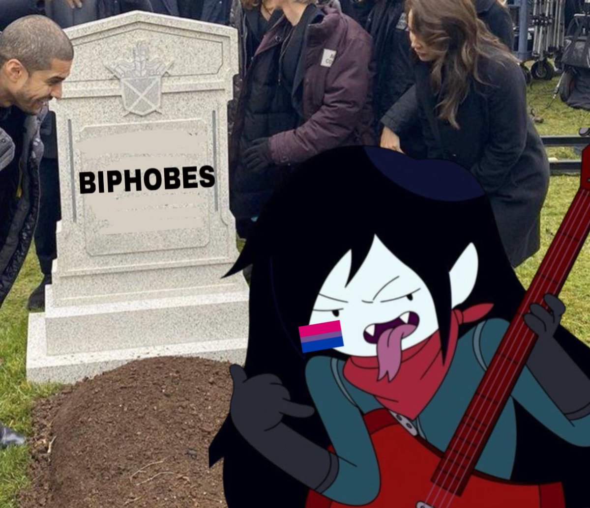 letting you know that marceline is absolutely bisexual and hates biphobes 🩷💜💙