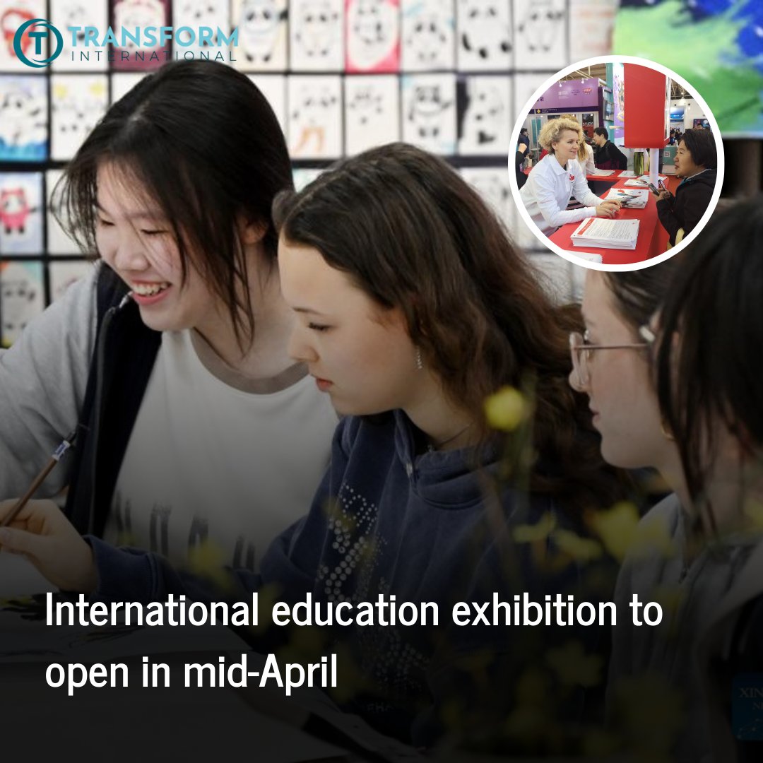 TransformEdGrp's tweet photo. The 29th China International Education Exhibition Tour (CIEET) is to be held in four cities - Beijing, Wuhan, Shanghai and Guangzhou - from April 13 to 21
Read more here: https://t.co/EIdZ6OgpWw
#teaching #education #CIEET #china #CSCSE #MoE #UK #USA #InternationalEducation https://t.co/Z1jgCvlOGp