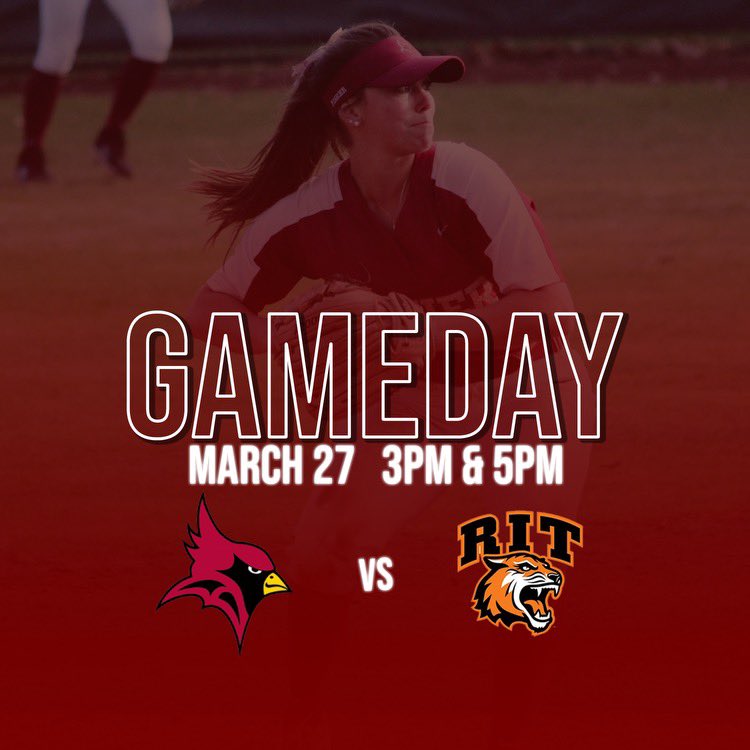FisherSoftball's tweet photo. Let’s have a day Fish‼️

🆚 Rochester Institute of Technology 
⏰ 3pm and 5pm 
📍 Rochester, NY https://t.co/NUVLu499c5