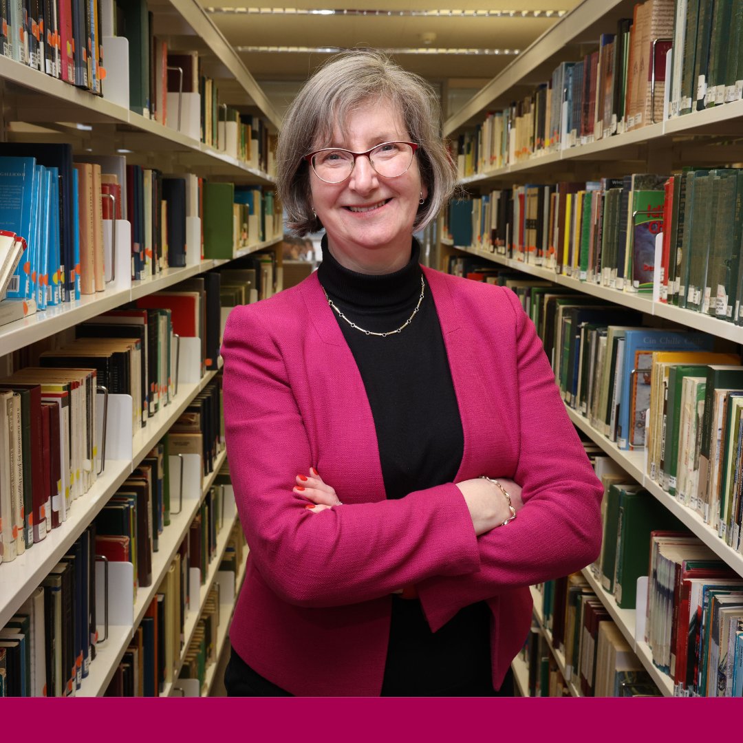 University of Galway announces appointment of new Librarian, Monica Crump 📚 Monica Crump succeeds John Cox who retired in 2023 after 15 years as University Librarian. Ms Crump has 30 years’ experience working in higher education, as a librarian and a researcher and has