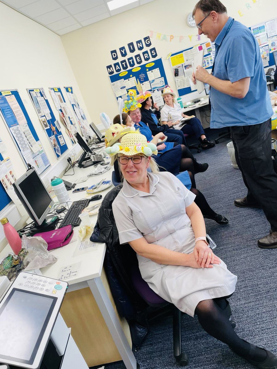DistrictNurses@ELHT (@dnelht1) on Twitter photo Look at our Hyndburn Rural team at their Easter Eggstravaganza today! ๐ฐ๐ฃ๐ฅ Wonder who won the Easter bonnet competition?! ๐๐๐คฉ <a href="/Cicdivision/">CIC- Integrated teams @ELHT</a> <a href="/ELHT_NHS/">East Lancashire Hospitals NHS Trust ๐</a> Look at our Hyndburn Rural team at their Easter Eggstravaganza today! ๐ฐ๐ฃ๐ฅ Wonder who won the Easter bonnet competition?! ๐๐๐คฉ <a href="/Cicdivision/">CIC- Integrated teams @ELHT</a> <a href="/ELHT_NHS/">East Lancashire Hospitals NHS Trust ๐</a>