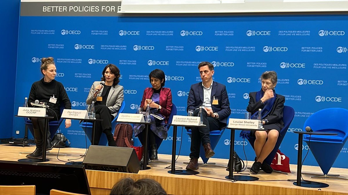 Honored to discuss what to do to defend anti-corruption activists and journalists at #GACIF. Collective action is crucial in protecting these frontline defenders. Grateful to my esteemed colleagues and Prof. Louise Shelley for moderating. Thanks to CIPE for organizing this panel.