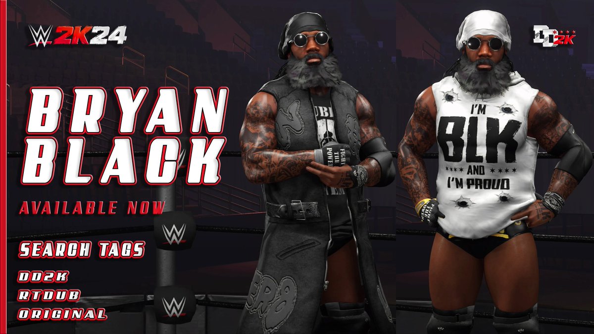 DonnieDohn2K's tweet photo. "We are going to Liber8 our communities by any means necessary."

Bryan Black is available for download via Community Creations!

Search Tags: DD2K, RTDUB, ORIGINAL

#WWE2K24 #ORIGINALCAWS #CAWMunnity #CAW https://t.co/uFVpFXCxjC