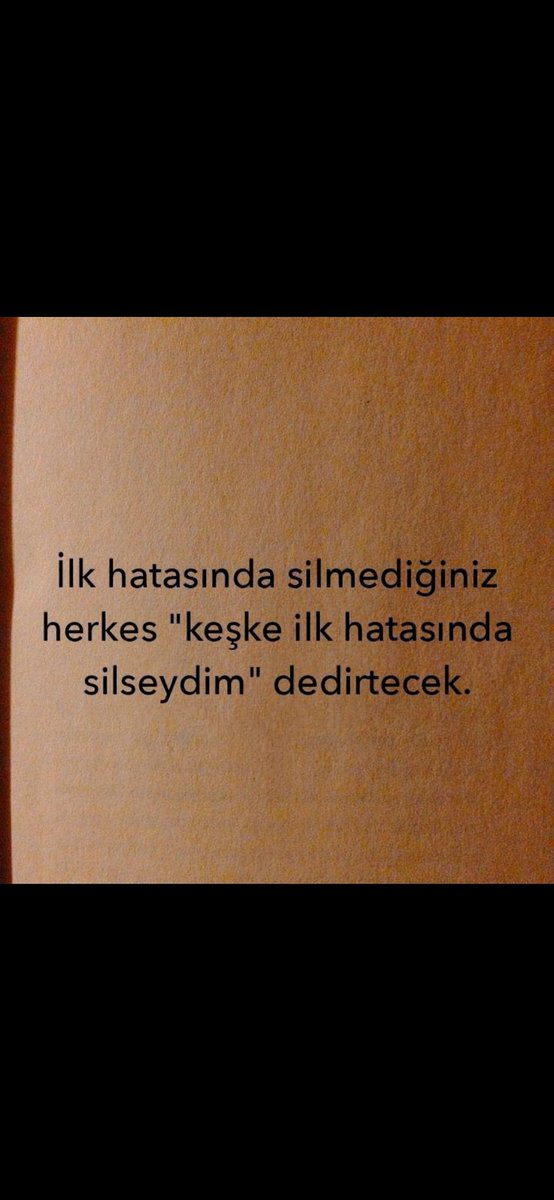 Ben herkesin ikinci bir şansı olduğuna inanıyordum. Fakat yanılmışım. Keşke ikinci şansı vermeseydim....