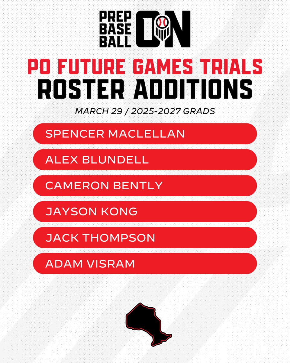 Prep Baseball Ontario tweet media