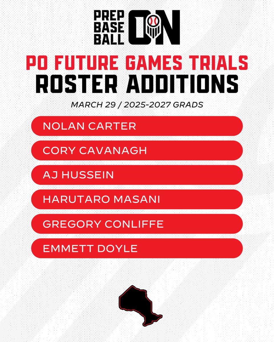 Prep Baseball Ontario tweet media