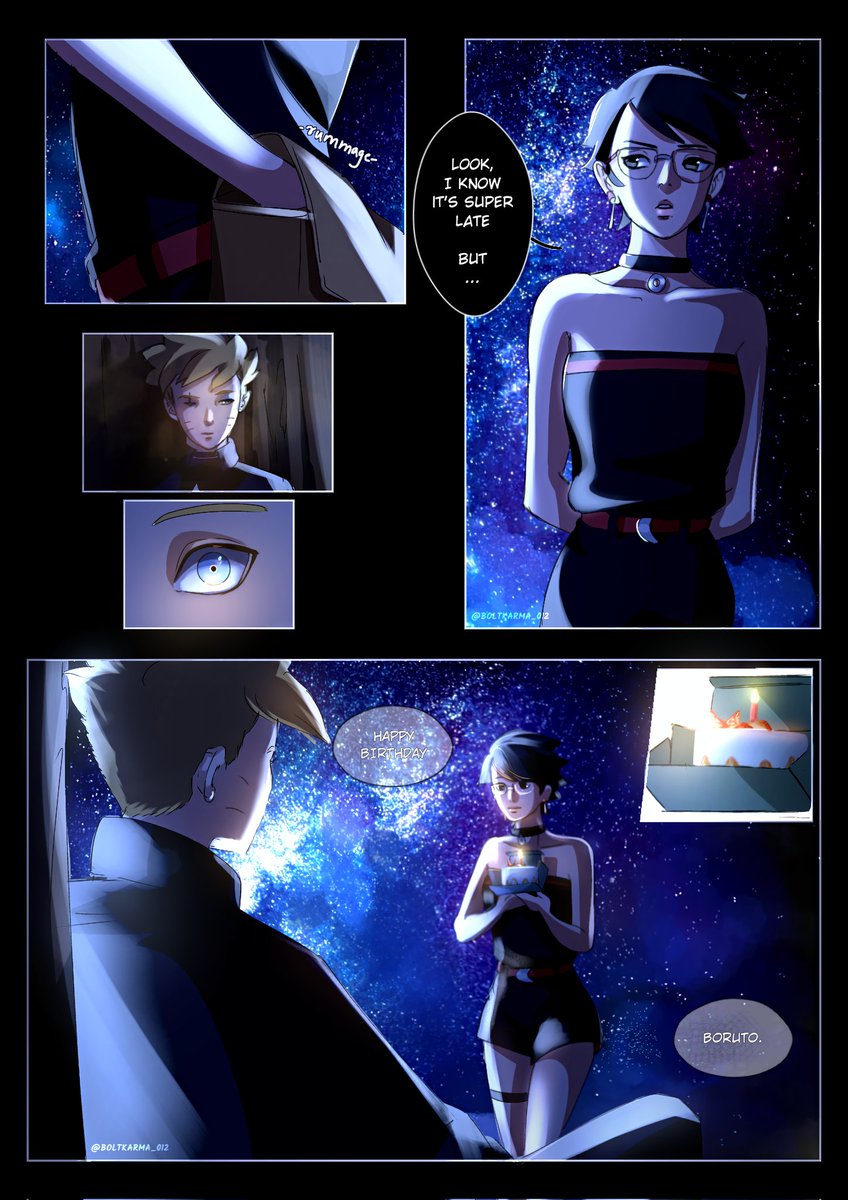 BOLTKARMA_012's tweet photo. #BoruSaraWeek2024 DAY 3: 🌌 BORUTO'S DAY 🌌

(Not a big fan of how this turned out.. but hey, doesn't mean i can't lob)

#BoruSara #BorutoTwoBlueVortex https://t.co/NkX2zjzCnk