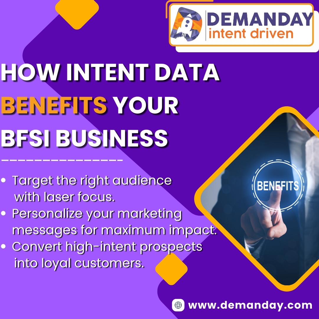 TMACode's tweet photo. Stop guessing what your customers need!
In BFSI, understanding your audience is key. 

#b2b #demanday #BFSI #Finance #Banking #Insurance #FinancialServices #IntentData #MarketingData #CustomerInsights #TargetedMarketing #MarketingAutomation #LeadGeneration #CustomerAcquisition https://t.co/FFwNnVOrRF