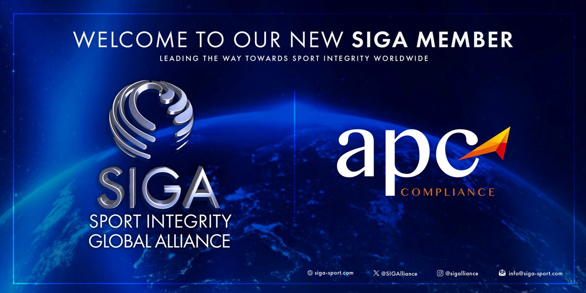 SIGA welcomes APC Compliance as the latest member to join! 🔗shorturl.at/lsMO0