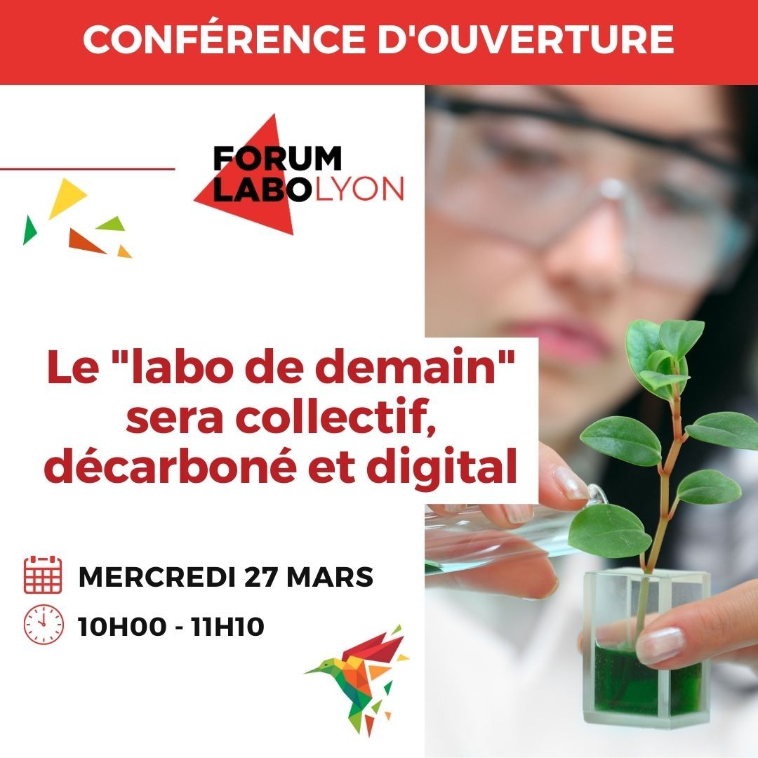 Pulsalys's tweet image. 🔥 Nous intervenions ce matin à la conférence d&apos;ouverture @ForumLabo &quot;Le labo de demain sera collaboratif, décarboné et digital&quot; avec @Gencovery @3DeusDynamics @ACTIVATION_fr @Lyonbiopole @PHAXIAM @ctibiotech @VidiumS 
🎤Des témoignages inspirants pour dessiner le labo de demain