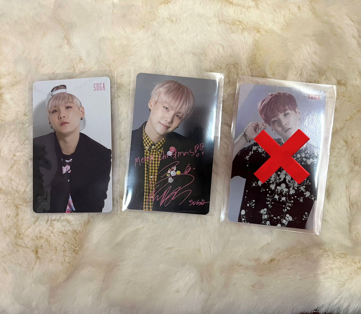 mmmsg__'s tweet photo. WTS

การ์ดบั้มญี่ปุ่น ยุนกิ
I need you 850฿
I need you christmas 3500฿

Fanmeet japan vol.3  8500฿
luckydraw hybe butter  1150฿

LYS มินิฟตก แทยุนกิ สองใบ 350฿

#การ์ดบังทัน #ตลาดนัดบังทัน 
#การ์ดยุนกิ #ปล่อยของสะสมบังทัน 
wts ตามหา suga คิมินิ หูแมว kimini https://t.co/QyUIVBZBsX