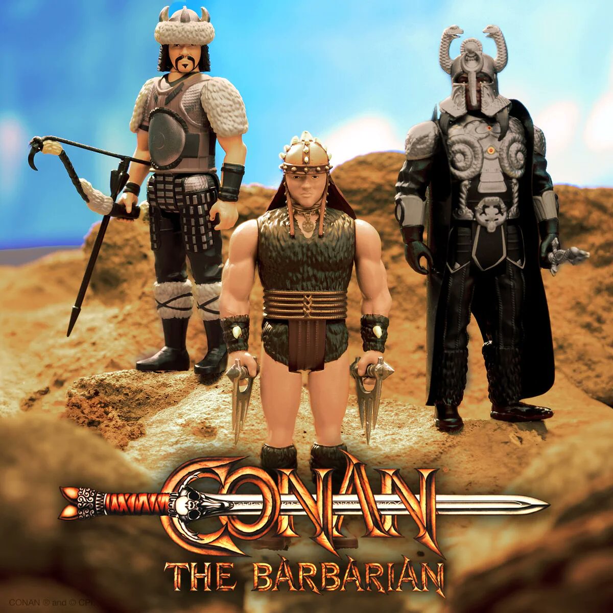 HeroesToys's tweet photo. NEW Conan the Barbarian ReAction Figures Wave 1
Thulsa Doom, Pit Fighter Conan & Subotai. Avaialabe to pre-order now! #ConanTheBarbarian #ReActionFigures #LongLiveRetro
https://t.co/PhzY6Zlbyv https://t.co/lFKwbLOPmV