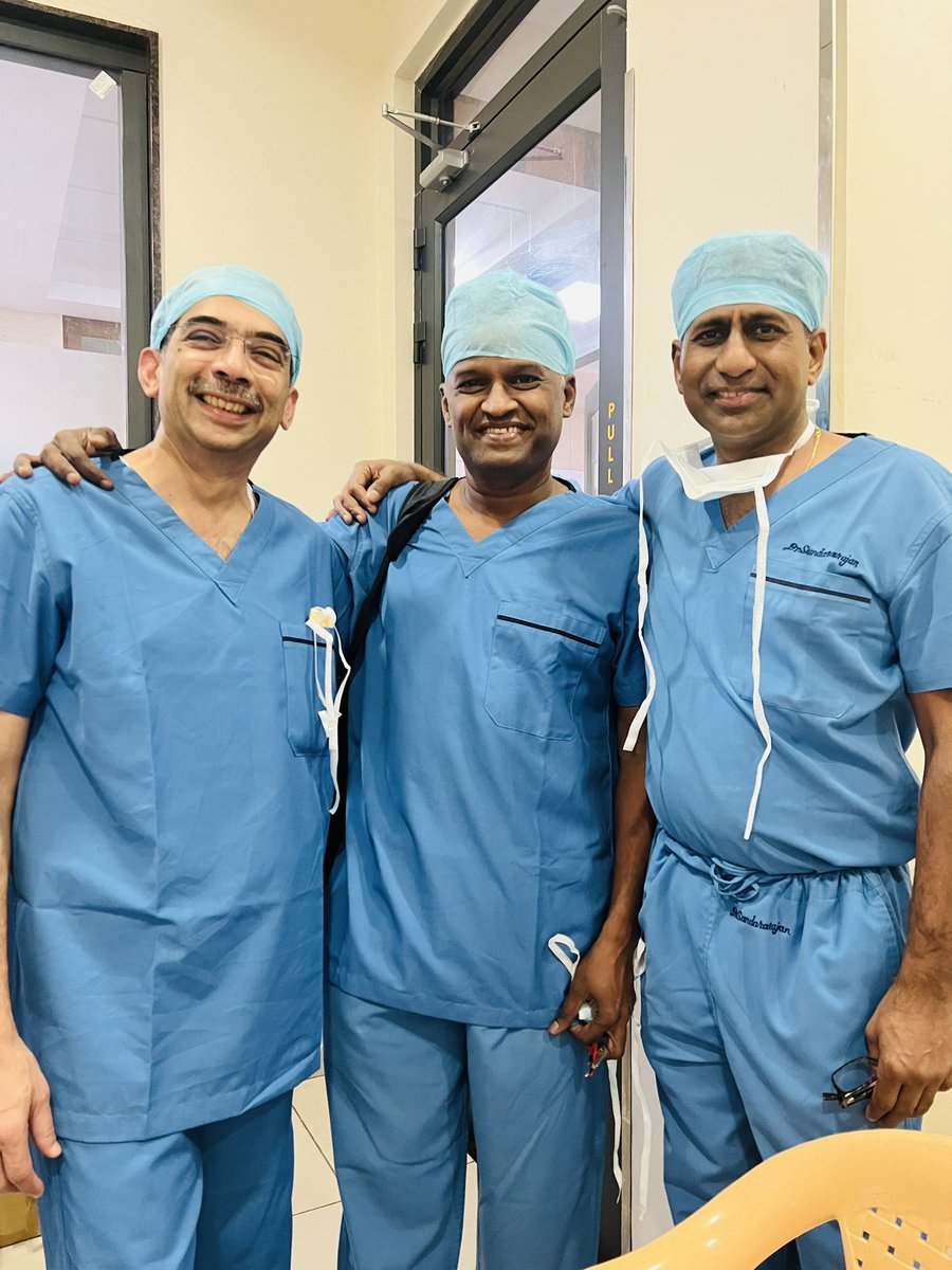 _RamChidambaram's tweet image. Happy to launch Arthrex’s new VIP Reverse shoulder system in India, this being the first live surgery demo of the system in India at GAC, Coimbatore.
This has multiple implant options and comes with Virtual Implant Positioning (VIP) & a customisable guide to improve accuracy.