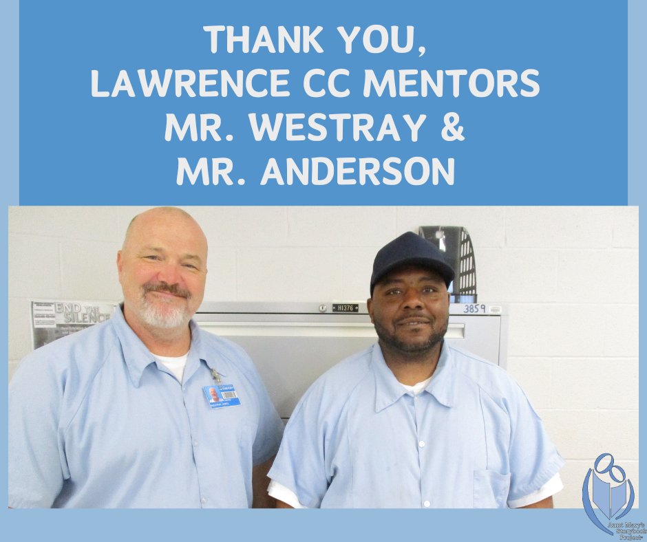 cjtinc's tweet photo. We'd like to shoutout Mr. Westray and Mr. Anderson from Lawrence CC. These incredible incarcerated mentors helped fellow people in custody record stories for their children, bringing families closer with every word read. Their dedication &amp; support for our program is amazing. https://t.co/im1Fdo6Zxc