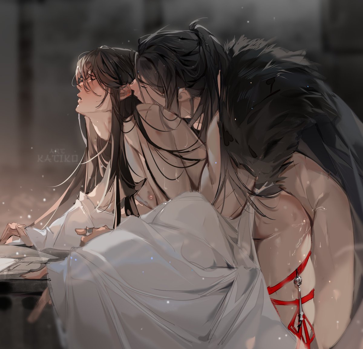 Kat1ko0's tweet photo. Happy birthday, Ce'an ~
❗NSFW

#qjj #qiangjinjiu https://t.co/4oG4oH0n4z