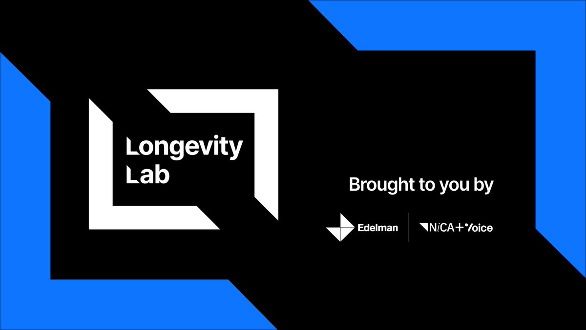 Yesterday, @EdelmanPR announced our very exciting partnership in launching The #LongevityLab.🎉 Read more about our partnership here: bit.ly/4a90o73 👈 Learn all about The #Longevity Lab via @adage: bit.ly/3VEhaqn #ageingintelligence