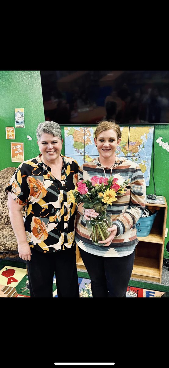 Alta Loma well deserved recipient for Teacher of the Year! Congratulations Ms.Halfmann! Thank you for all that you do for our campus! <a href="/AltaLomaSAISD/">Alta Loma Elementary</a>