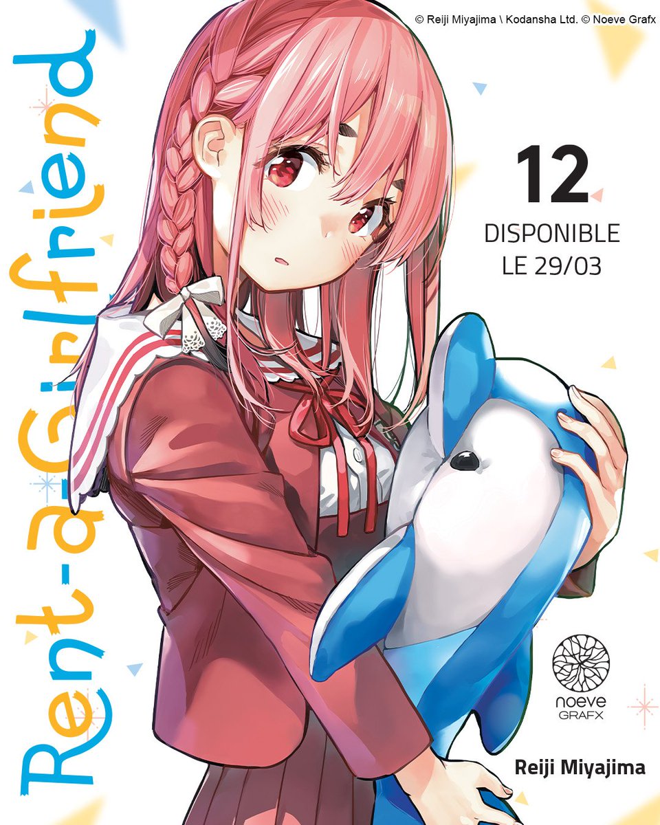 noevegrafx's tweet photo. 💎Un tome fort en émotion, préparez-vous !

Rent-a-Girlfriend T12 de #ReijiMiyajima, disponible le 29 mars chez #NoeveGrafx !

#manga #rentagirlfriend #girlfriend #sumi #kazuya #anima #romance #comédie #lecture https://t.co/pvL4sup3zL