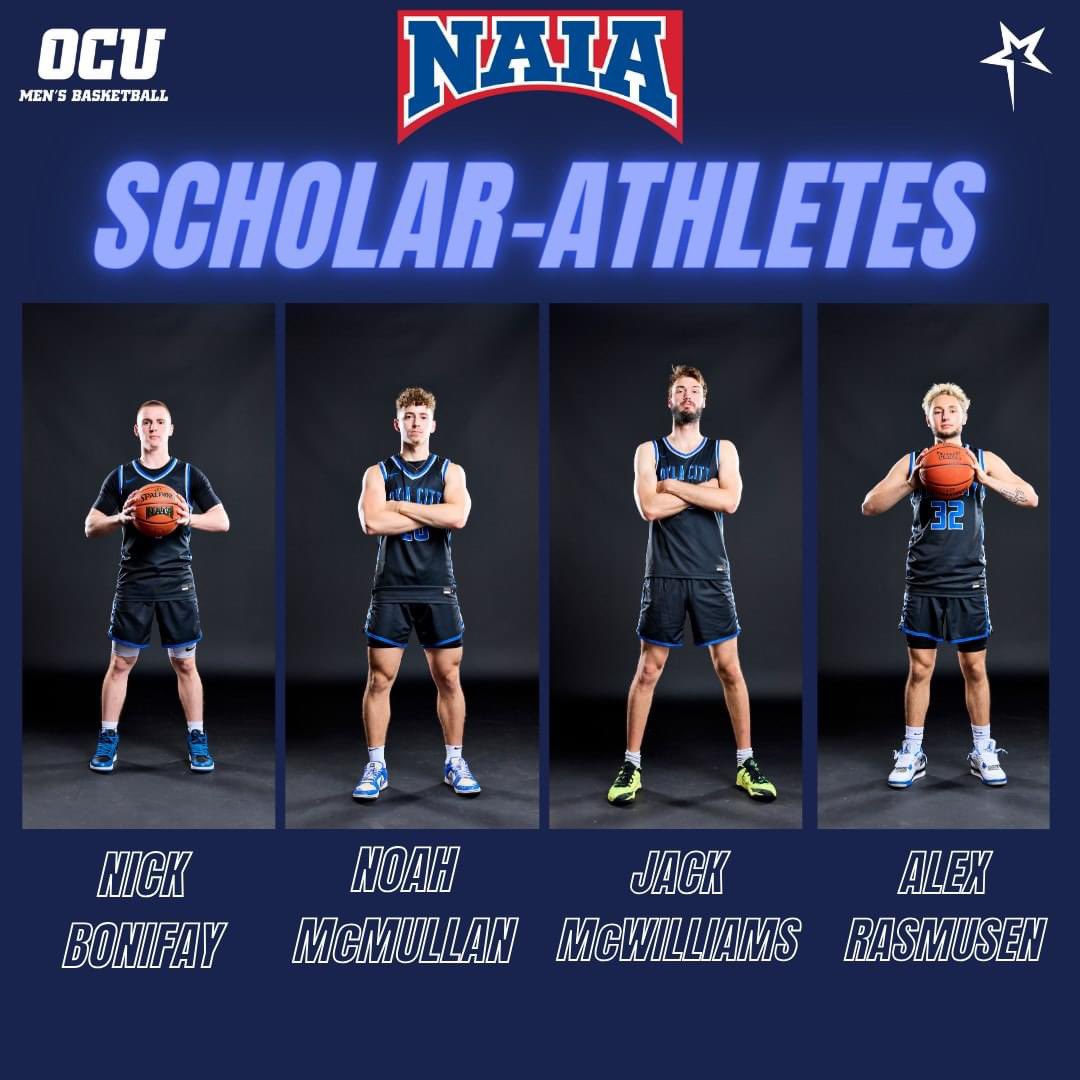 Congratulations fellas, for being named NAIA Scholar-athletes, proud of the work you guys have done!