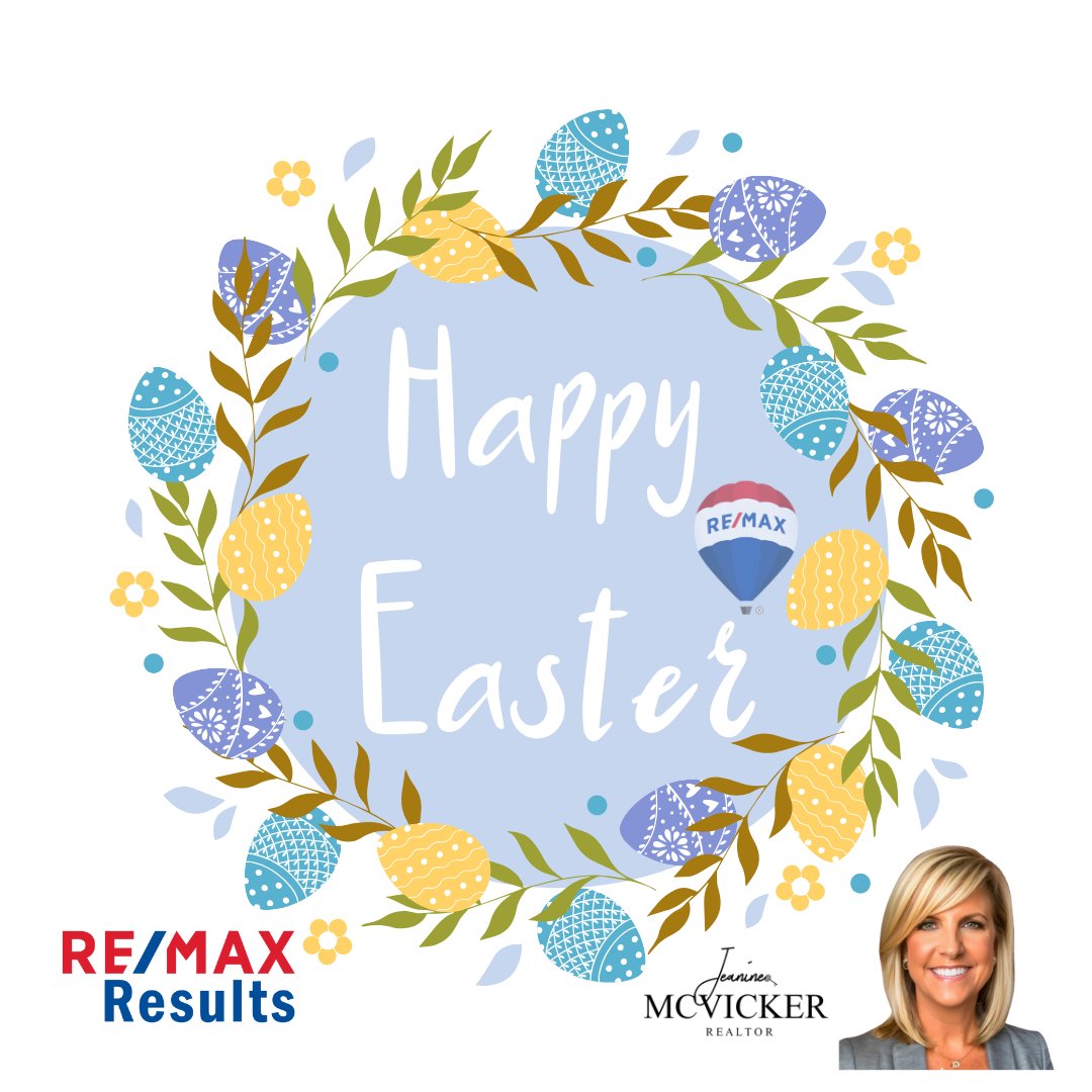 Happy Easter! I hope your day is full of laughter, joy and loved ones!
Jeanine McVicker Team RE/MAX Results 240-707-3200 O | 301-331-7744 Cell. 
#realtor #realestate #remax #easter #happyeaster #hagerstownmd #marylandrealtor #jeaninemcvicker