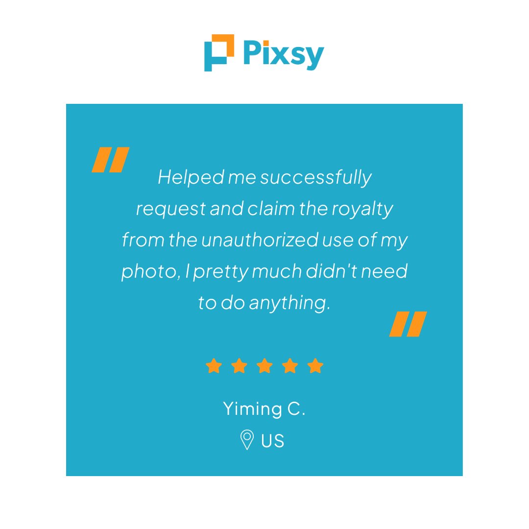 Have you found your image(s) being used online without a valid license? Submit a case for free to Pixsy and we will recover the lost revenue on your behalf. We work on a no win, no fee basis. #ProtectedbyPixsy