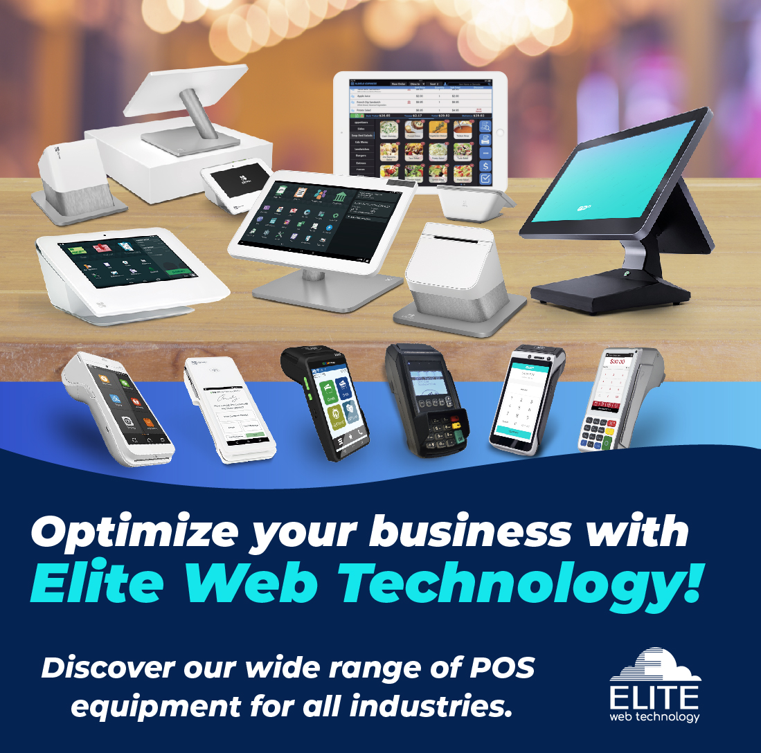 EliteWebTecInfo's tweet photo. At Elite Web Technology, we provide a wide range of POS equipment for all industries. Enjoy our 24/7 support, competitive pricing and high quality service. ποΈπ³
Discover the most advanced POS systems. π»πΒ
Β #Quantic #Dejavoo #Pax #POSolutions #EliteWebTechnology https://t.co/svOPN6ef2a