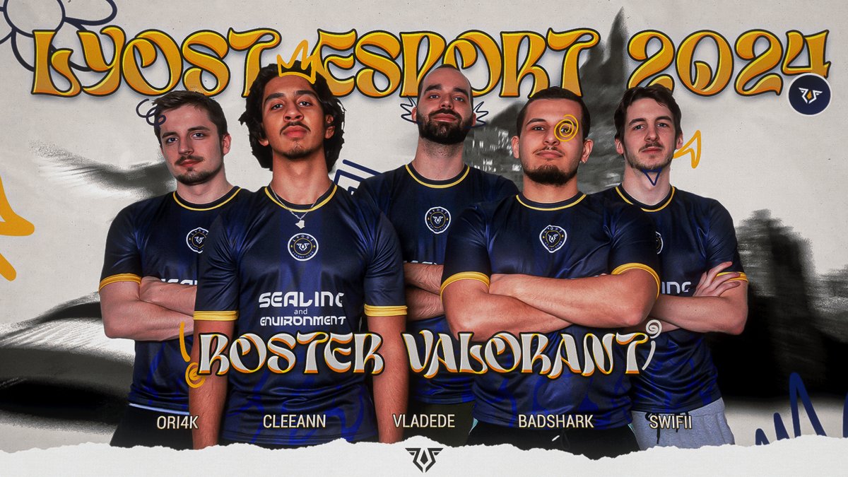 lyost_esport's tweet photo. La fin de notre convalescence après cette écharde dans le pied… ✨
 
Lyost présente son équipe Valorant pour les prochaines étapes d’OTF ! https://t.co/Riv65XYKAk