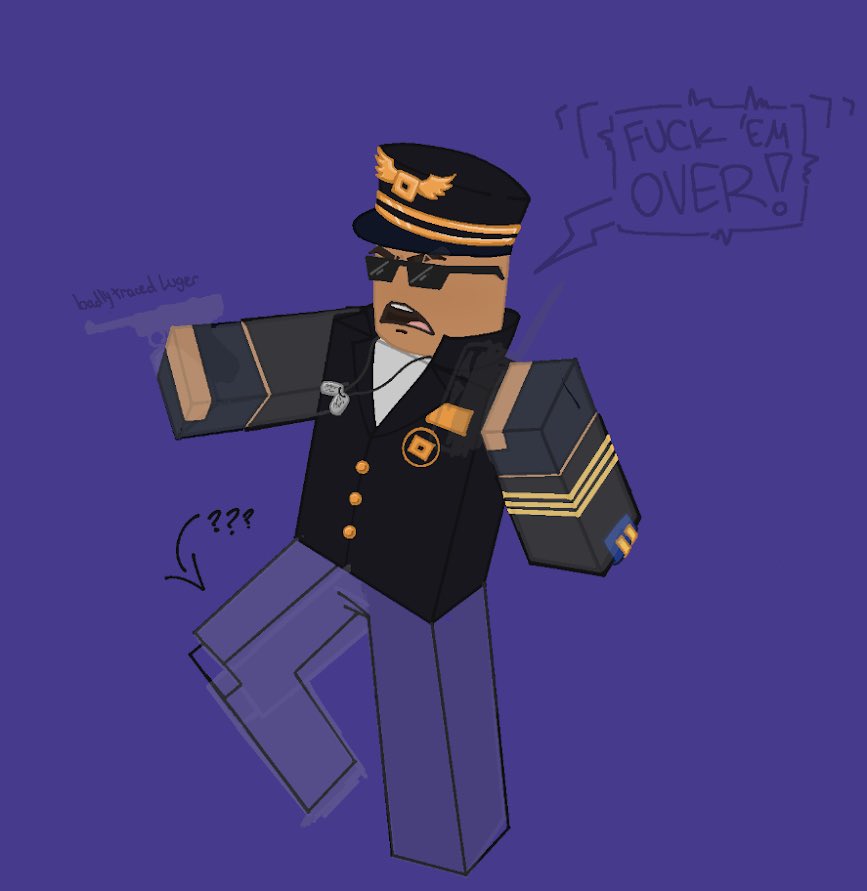 Mangosoda_arts's tweet photo. I don’t feel like finishing that second drawing 
#TowerDefenseSimulator #tds #tdscommander https://t.co/48UuWfvoU6