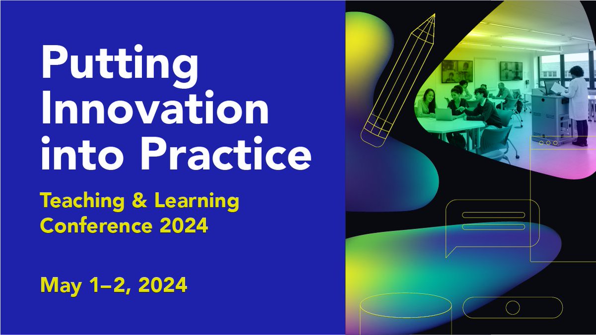 CITL_MemorialU's tweet photo. Registration is open for @MemorialU 's Teaching and Learning Conference 2024! Educators, staff, students, &amp; alumni are invited to attend "Putting Innovation into Practice". Register now and  join us May 1-2. For more info: https://t.co/Z6qSCNk7Rc

#MUNTLC24 https://t.co/2JZHVoBEK1
