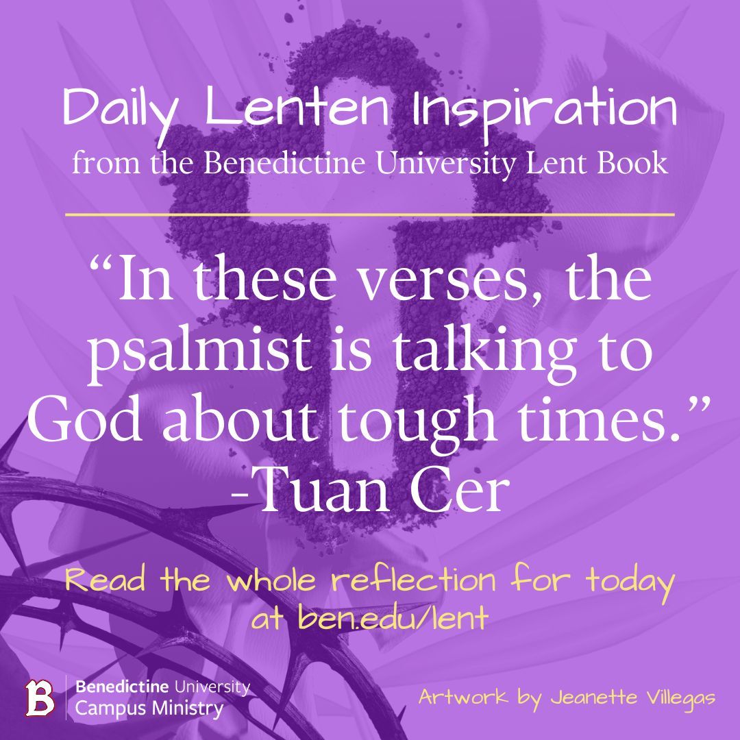 BenUMinistry's tweet photo. Read more of today's reflection at https://t.co/HzImyjCPvf! 
#Lent #reflection #prayer #HolyWeek https://t.co/rfwOstDoPk