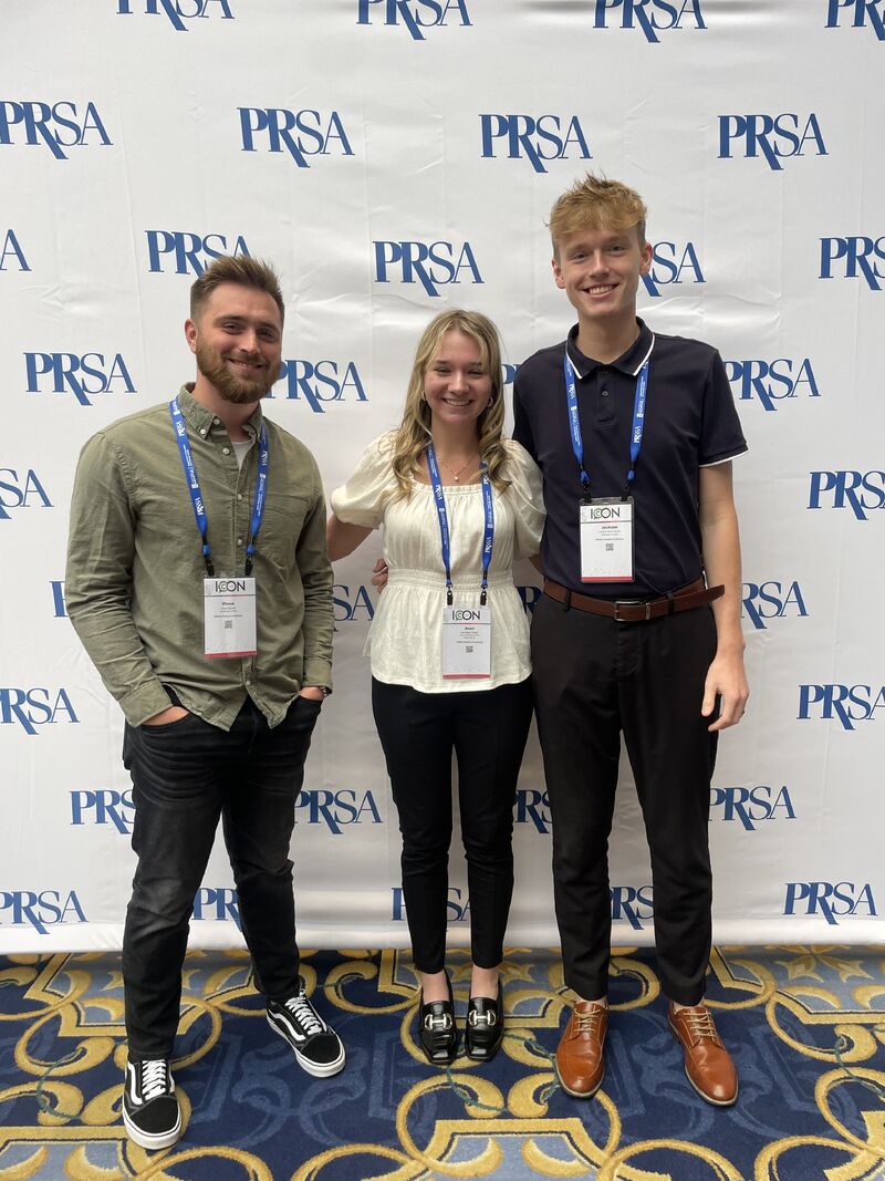 Thanks to the gifts given during #1DayforIowa, students could attend #PRSSAICON2023 in Nashville Tennessee! This experience was filled with many different networking and learning experiences that students will take with them in their future careers! #UIowaSJMC 1/2