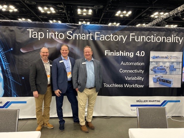 MullerMartiniNA's tweet photo. Thank you to everyone who visited us at Dscoop Edge Indy 2024 in Indianapolis, IN! It was a fantastic event, and we enjoyed connecting with our customers and colleagues in the industry.
#mullermartini #yourstrongpartner #sustainabilityinprint #EdgeIndy #dscoop #dscoopedge https://t.co/sxa0Z1qIhm