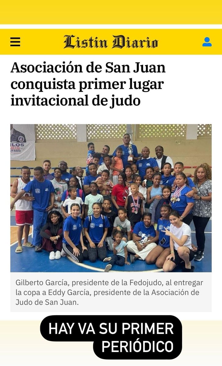 Pastor13K's tweet photo. San Juan la fabrica de judoka..💯 https://t.co/jymPsV05oL