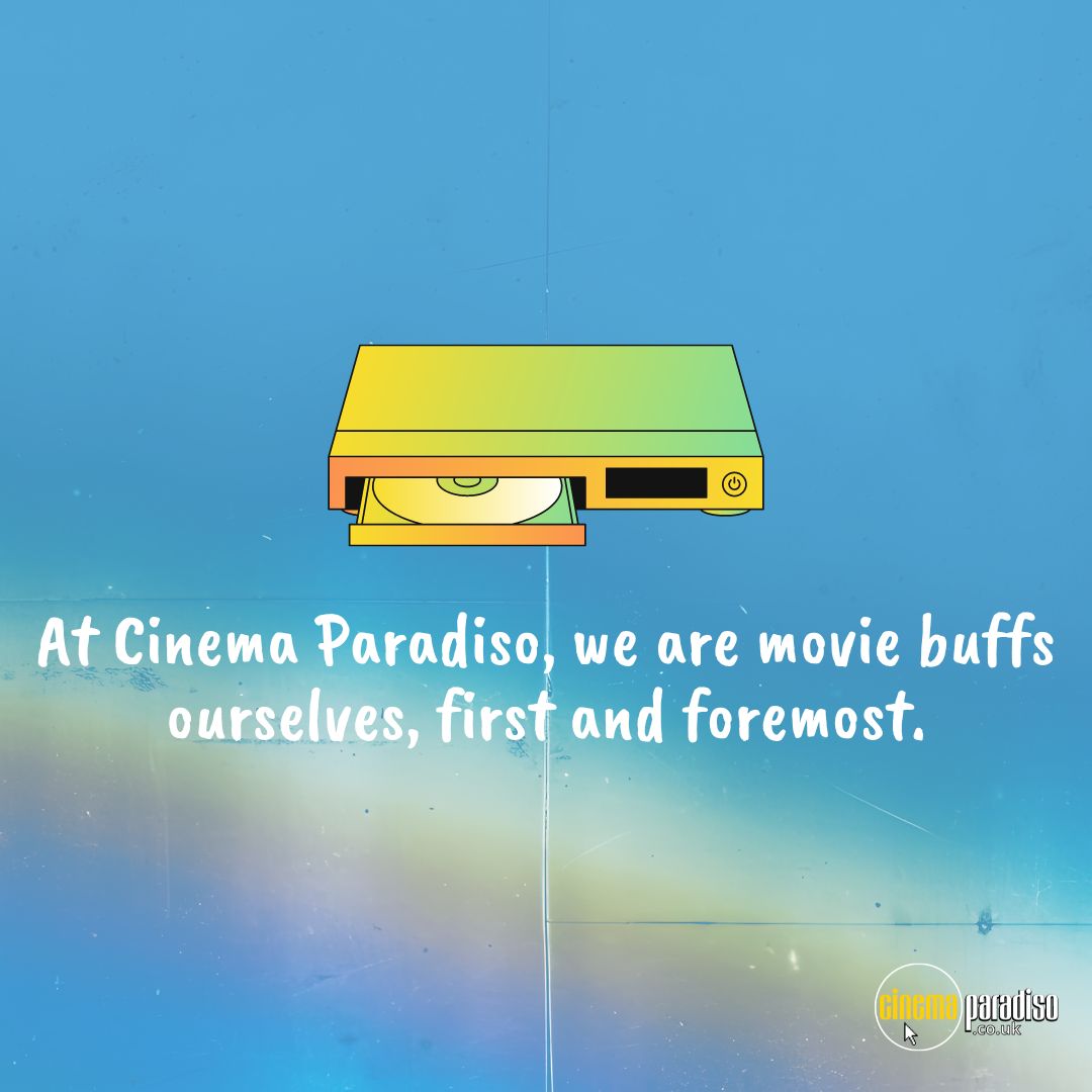 We are excited to be one of the last providers of hard format digital media who still exist to cater to film buffs who wouldn't watch their films and TV Series any other way. Want to get started? Visit our website 👉 cinemaparadiso.co.uk #FilmRentalService #DVD #MovieBuffs